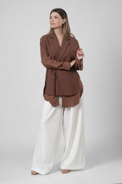 CAMISA AMONETO - MARROM