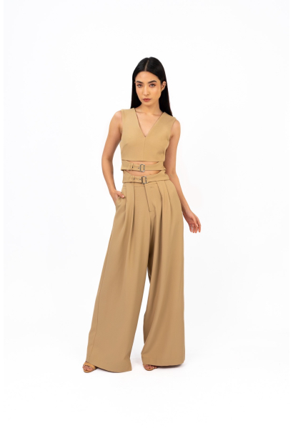 CALÇA PANTALONA TOURIGA - NUDE 1